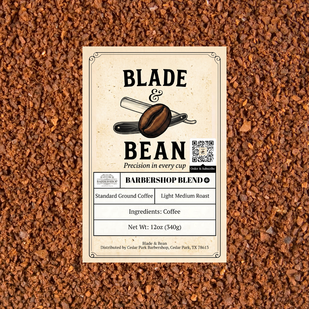 BARBERSHOP BLEND PLUS — At Cedar Park Barbershop