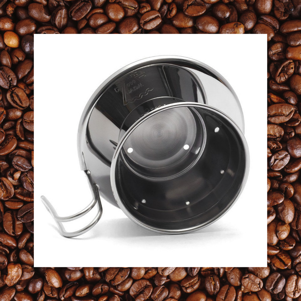 Kalita Wave Tsubame Stainless Steel Coffee Dripper 155