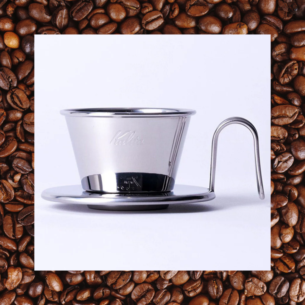 Kalita Wave Tsubame Stainless Steel Coffee Dripper 155